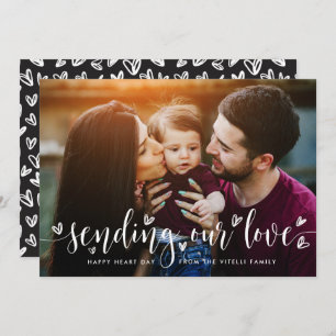 Sending our Love Valentine's Day Photo Card