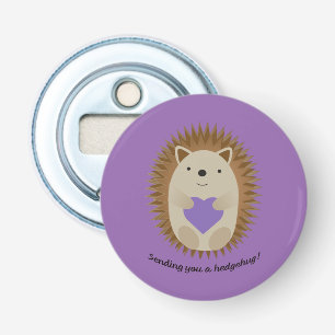 Sending You a Hedgehug Hedgehog Bottle Opener