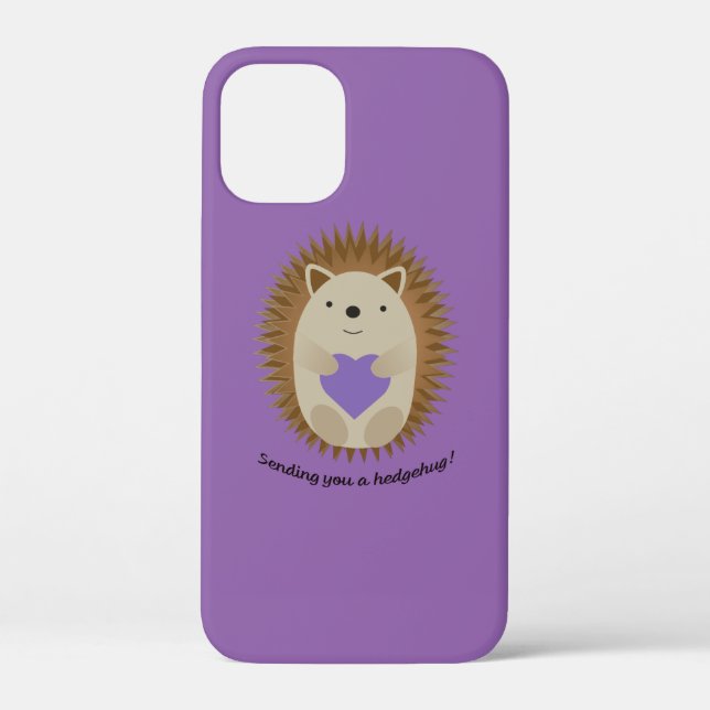 Sending You a Hedgehug Hedgehog Case-Mate iPhone Case (Back)