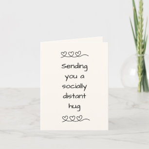 Sending You a Hug Card