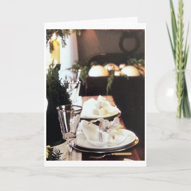 SENDING YOU A WISH FOR A "MERRY CHRISTMAS" CARD (Front)