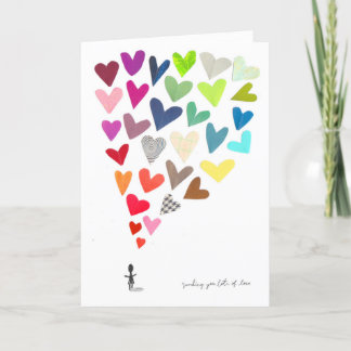 Sending You Lots of Love Card