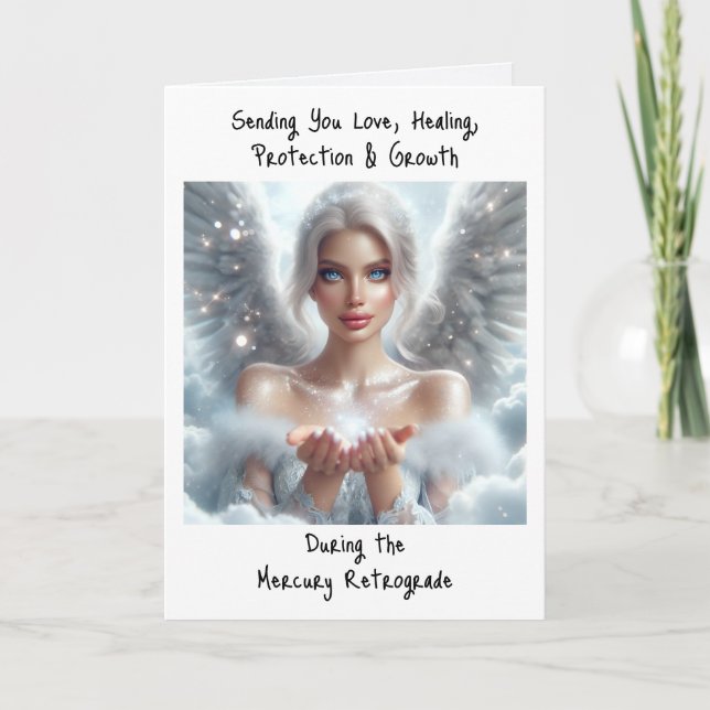 Sending You Love During the Mercury Retrograde  Card (Front)