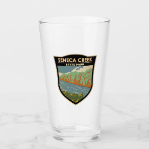 Seneca Creek State Park Maryland Badge Glass