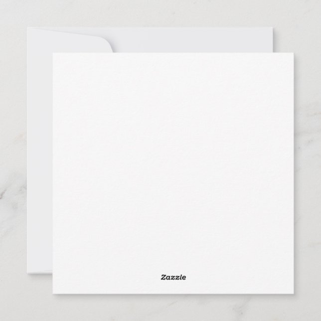 Seneca: Focus Forward, Don't Stumble on Past Holiday Card (Back)