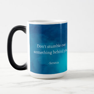 Seneca: Focus Forward, Don't Stumble on Past Magic Mug