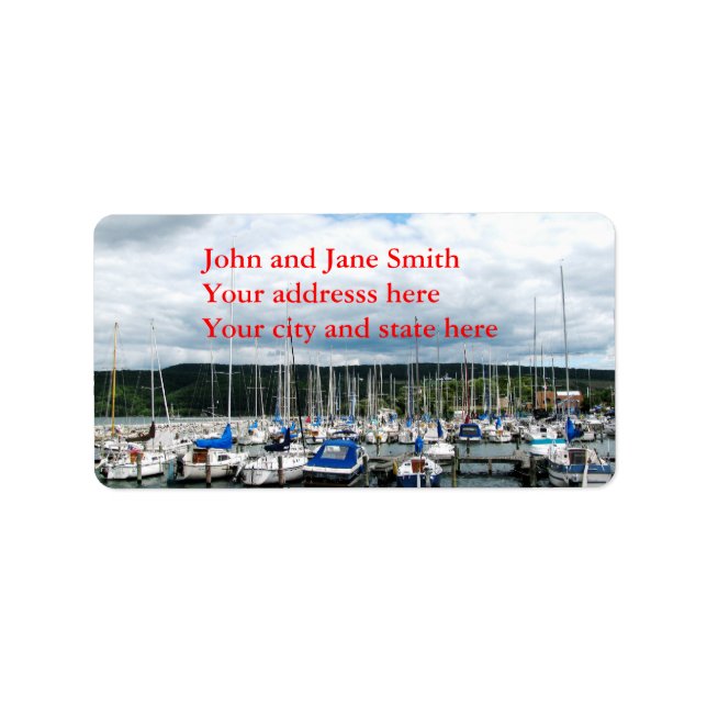 Seneca Lake. Label (Front)