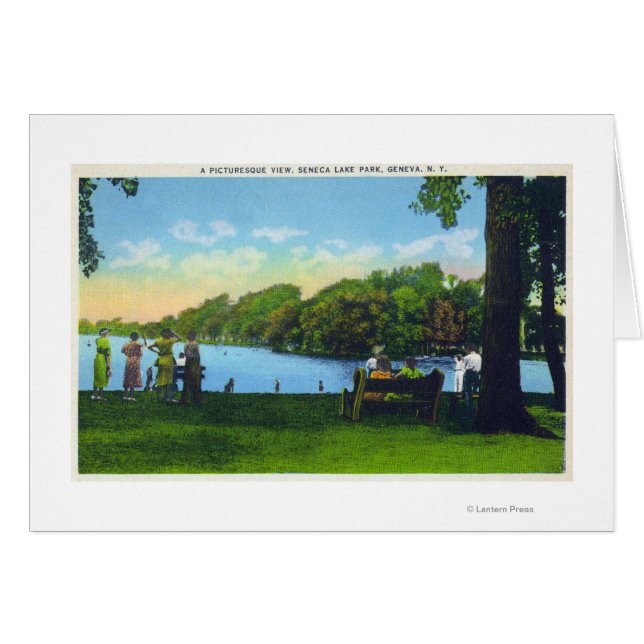 Seneca Lake Park Scene (Front Horizontal)