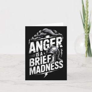 Seneca Stoic Philosoper Quote Motivational Stoicis Card