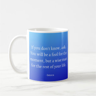 Seneca Stoic Quote Mug