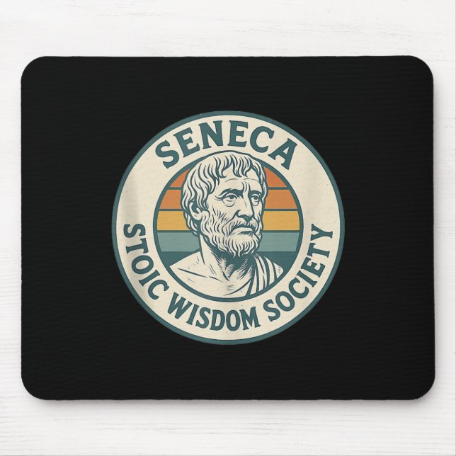 Seneca Stoic Wisdom Society Tank Top  Mouse Pad (Front)