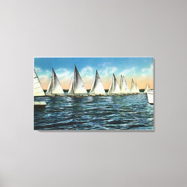 Seneca Yacht Club Canvas Print (Front)