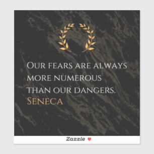 Seneca's Insight: Fears Compared to Real Dangers