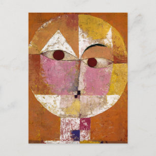 Senecio (Baldgreis) (1922) by Paul Klee	 Postcard