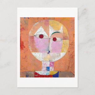 Senecio, Paul Klee Postcard
