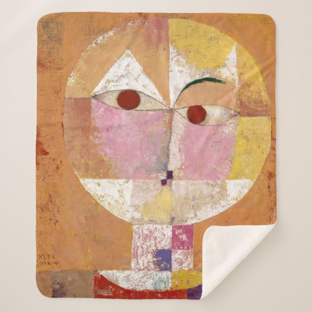 Senecio | Paul Klee | Sherpa Blanket (Front)