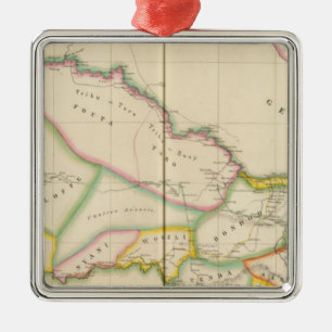 Senegal Africa Metal Tree Decoration