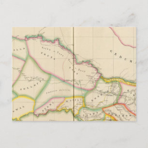 Senegal Africa Postcard