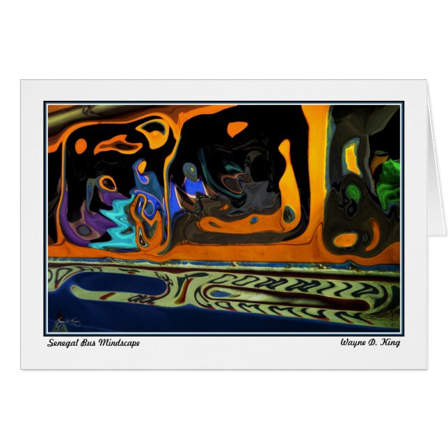 Senegal Bus Misdscape (Front Horizontal)