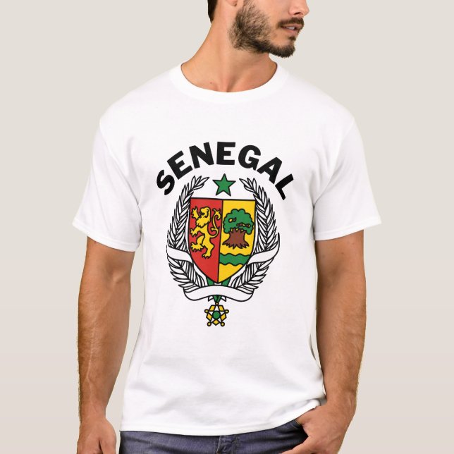 Senegal coat of arms T-Shirt (Front)