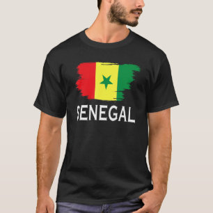 Senegal Country Senegalese Flag for Men Women Kids T-Shirt