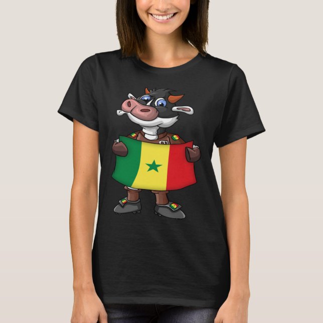Senegal Cow Fan T-Shirt (Front)