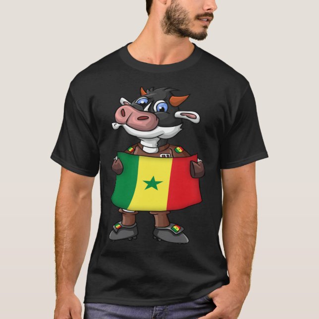 Senegal Cow Fan T-Shirt (Front)