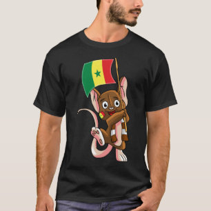 Senegal Fan Mouse T-Shirt