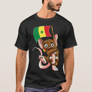 Senegal Fan Mouse T-Shirt
