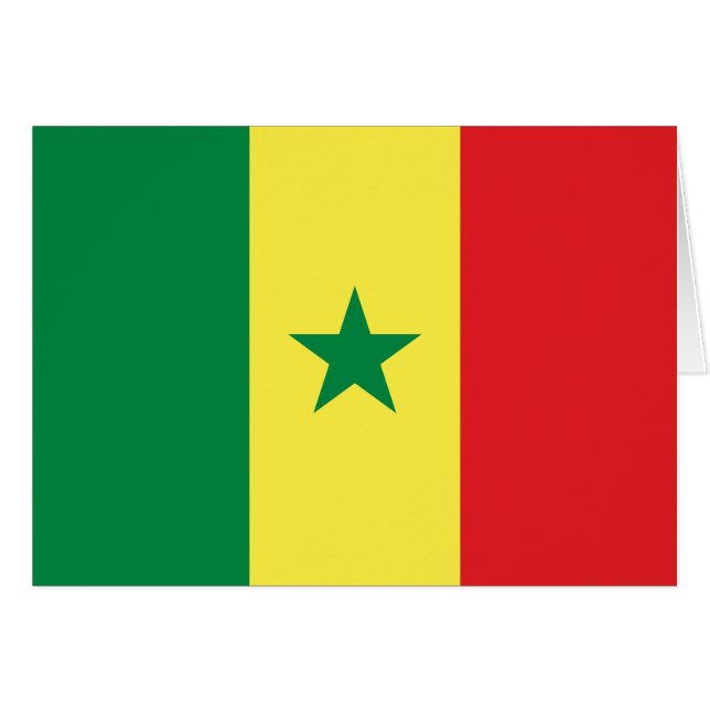 Senegal Flag (Front Horizontal)