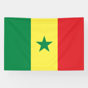 Senegal Flag Banner