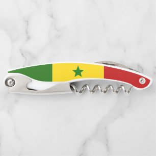 Senegal flag corkscrew