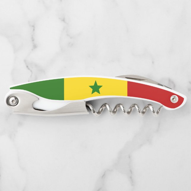 Senegal flag corkscrew (Front)