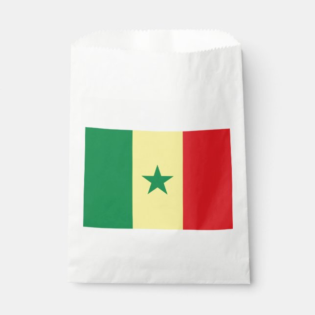Senegal Flag Favour Bags (Front)