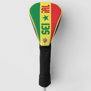 Senegal Flag Gorgeous Patriotic Golf Head Cover