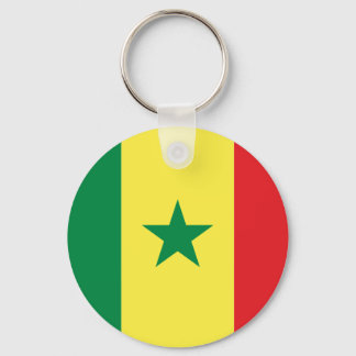 Senegal Flag Key Ring