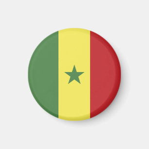 Senegal flag magnet