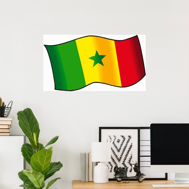 Senegal Flag Poster (Creator Uploaded)