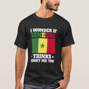 Senegal Flag Senegalese Africa T-Shirt