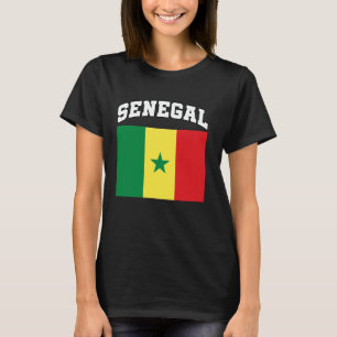 Senegal Flag Senegalese Heritage Culture Senegales T-Shirt