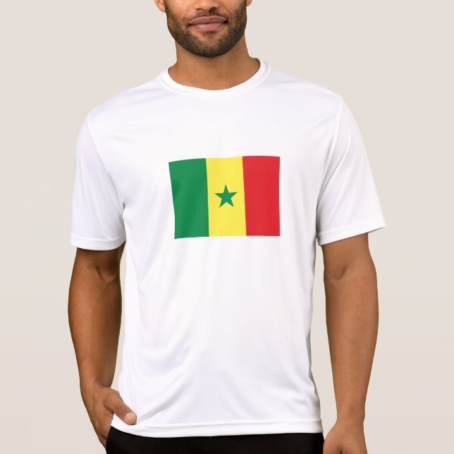 Senegal Flag T-Shirt (Front)