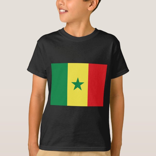 Senegal Flag T-Shirt (Front)