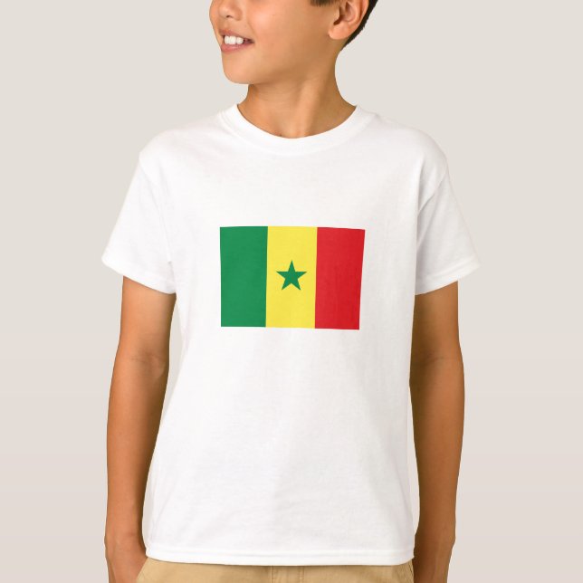 Senegal Flag T-Shirt (Front)