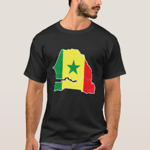 Senegal Football Supporter Visitor Senegalese Socc T-Shirt