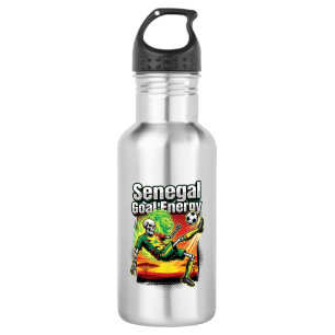 Senegal Goal Energy Skeleton Striker Nations Creat 532 Ml Water Bottle