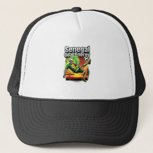 Senegal Goal Energy Skeleton Striker Nations Creat Trucker Hat