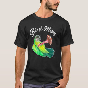 Senegal Parrot Bird Mum Watercolor T-Shirt