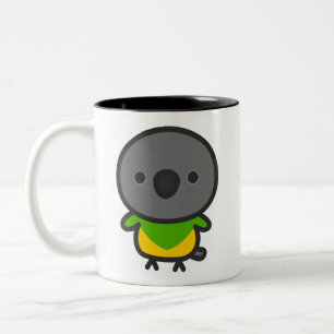Senegal parrot Two-Tone coffee mug