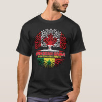 Senegal Senegalese Canadian Canada Tree Roots Flag