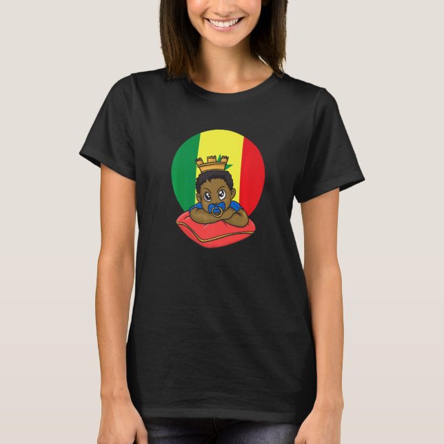 Senegal Senegalese West Africa Proud Prince Boy So T-Shirt (Front)